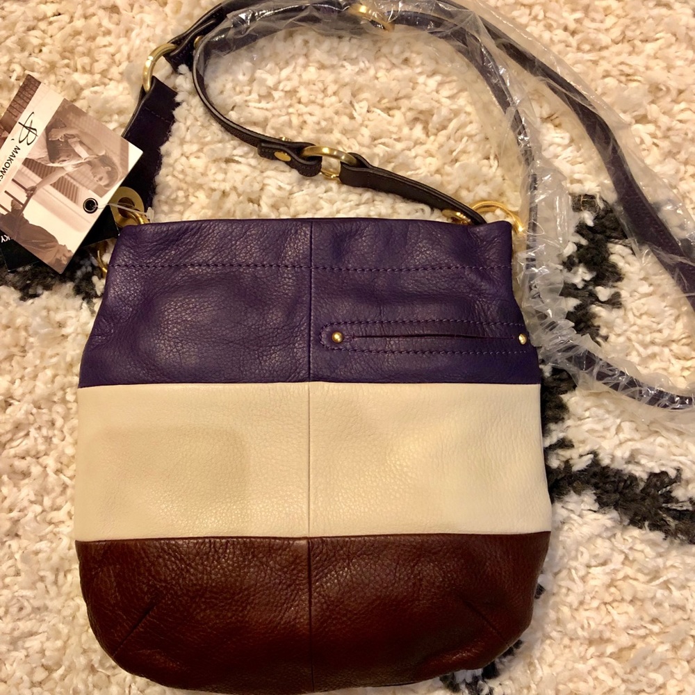 Color block Crossbody/shoulder bag dust bag inc.